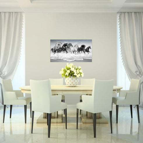Wandbilder Wohnzimmer XXL Pferde Moderne Bilder Tiere